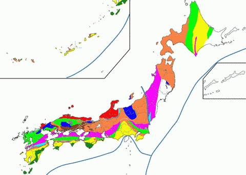 Geology of Japan