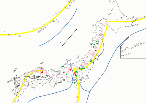 中温熱水鉱床