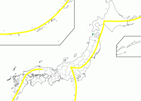 混合層鉱物帯